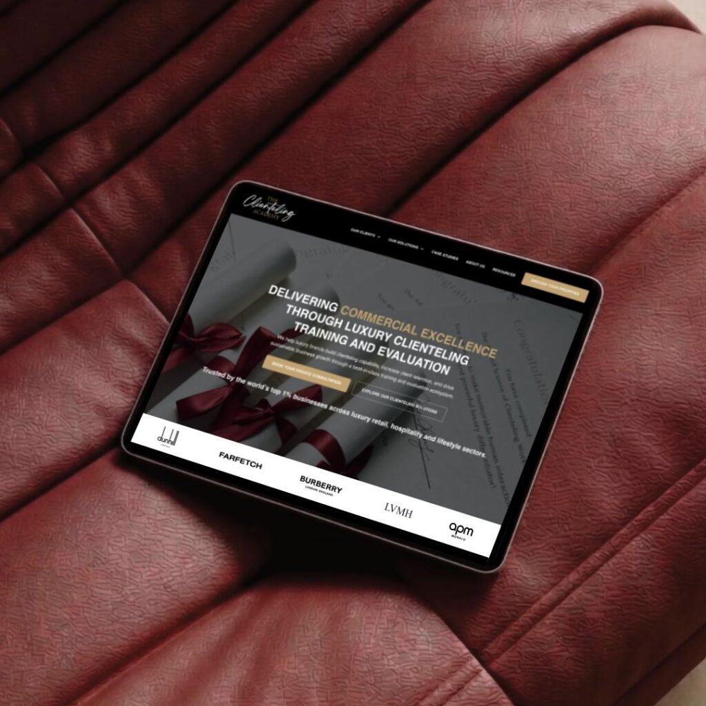 Enterprise clienteling solution for luxury brand teams and leaders